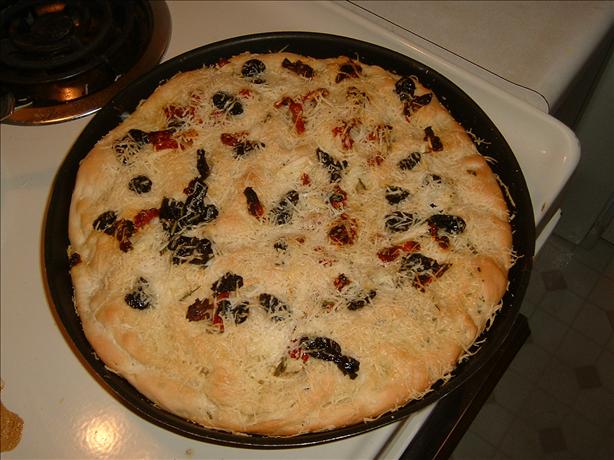 Focaccia with Rosemary & Olives. Photo by andypandy