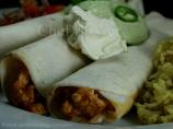 Cheesy Chicken Rice Burritos