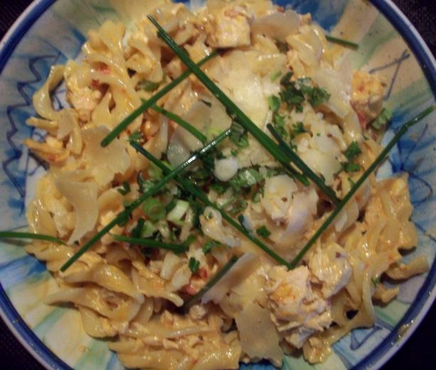 Sun-Dried Tomato Pesto Chicken Pasta. Photo by Tisme