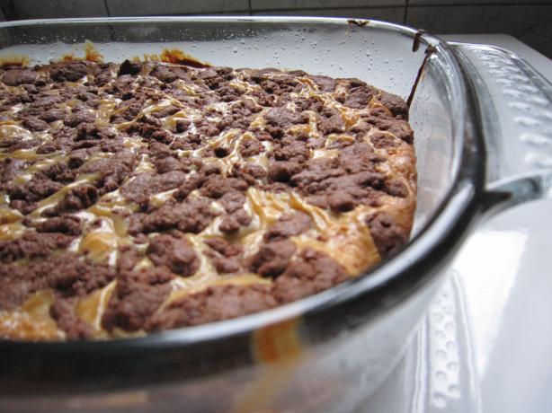 Peanut Butter Brownies Using a Cake Mix!. Photo by Rifka