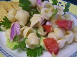 Cucumber Cilantro Pasta Salad. Photo by CarolAT