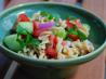 Cucumber Cilantro Pasta Salad