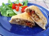 Homemade Bread Pocket With Pizza Filling (Oamc)