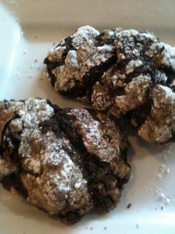 Chocolate Earthquake Cookies. Photo by mooshellatta