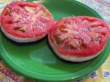 Open Face Tomato Basil Sandwiches