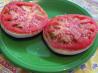 Open Face Tomato Basil Sandwiches. Recipe by Enjolinfam