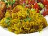 Carrot and Coriander Pilaf