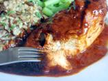 Savory Chicken in Raspberry Cream Sauce