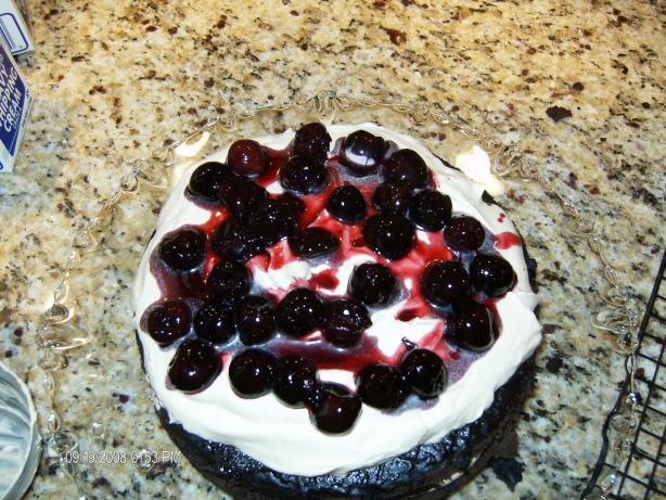 Haunted Black Forest Layer Cake - Martha Stewart Halloween 2007. Photo by Pixie's Kitchen