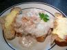Creamed Tuna on Toast. Recipe by grandma cooks