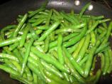 Garlicky Green Beans