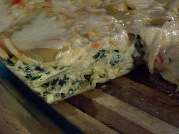 Incredible Chicken Lasagna. Photo by 2Bleu