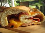 Hot Pastrami Baked Sandwiches