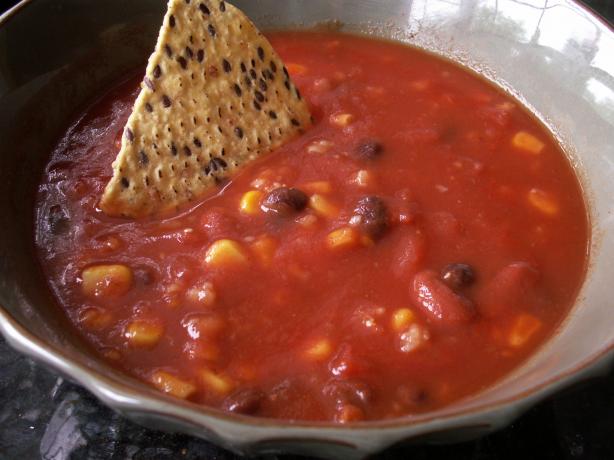 Tomato Taco Soup for the Crock Pot. Photo by JanuaryBride