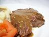Crock Pot Roast Beef With Gravy
