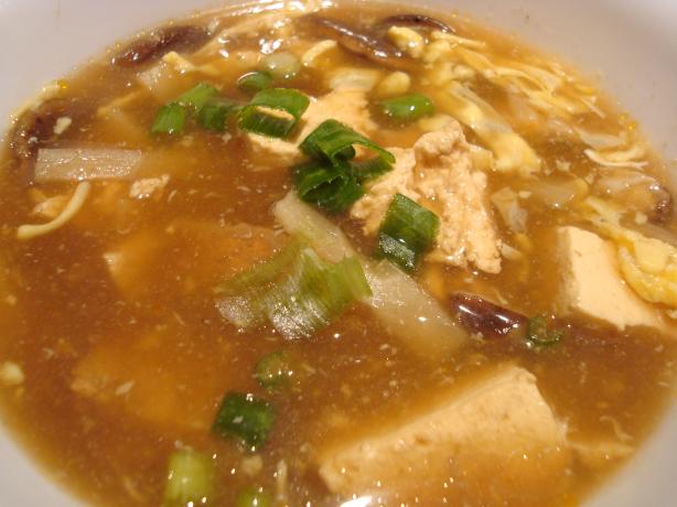America's Test Kitchen Hot Sour Soup. Photo by Starrynews