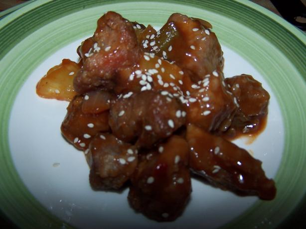 Chinese Take-Out Sweet and Sour Pork. Photo by barefootmommawv