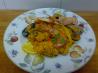 Easy Mixed Paella. Recipe by Rosethorn