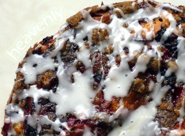 Pretty Plum Cake. Photo by DoubletheGarlic