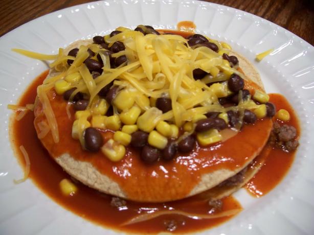Stacked Enchiladas. Photo by Heidigal