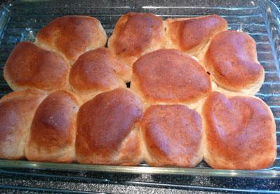 Multi-Grain Dinner Rolls - Bread Machine. Photo by Mikekey