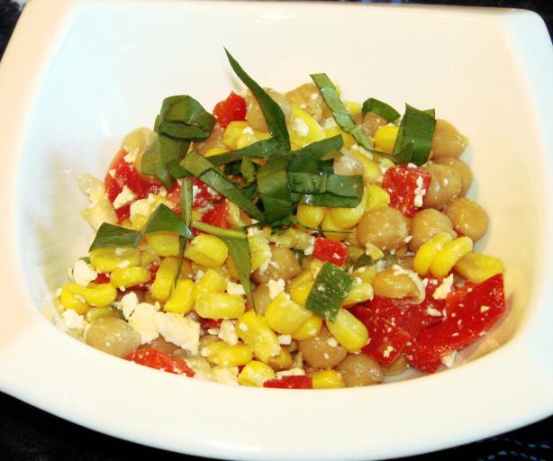 Mediterranean Corn Salad. Photo by Boomette