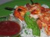 Grilled Southwest Shrimp on Skewers. Recipe by bmcnichol