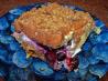 Baked Stuffed Blueberry French Toast for 2