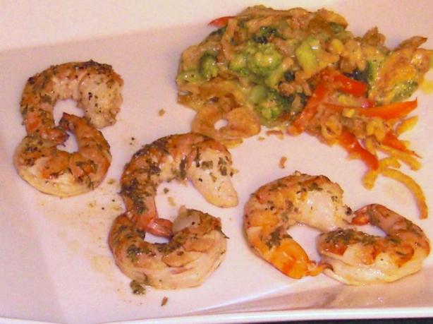 Weight Watchers Baked Shrimp in Lemon Garlic Sauce-4 Points. Photo by KateL