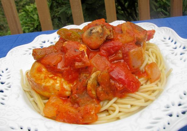 Chicken Cacciatore. Photo by lazyme