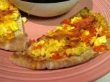 Breakfast Pita Pizza