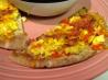 Breakfast Pita Pizza. Recipe by Crafty Lady 13