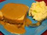 Second Time Around -- Hot Pork Sandwich With Gravy. Recipe by VickyJ