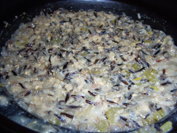 Crock Pot Wild Rice Casserole. Photo by NELady