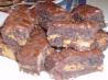 Chocolate - Caramel Brownie Slice. Recipe by Lady Lamington