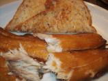 Smoked Kippers With Scrambled Eggs
