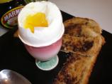 Soft Boiled Egg W/Marmite Soldiers