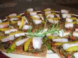 Prawn Appie on Crackers - for 2