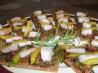 Prawn Appie on Crackers - for 2. Recipe by Derf