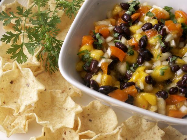 Black Bean Mango Salsa. Photo by JanuaryBride