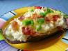 Game-Day Twice Baked Potatoes. Recipe by GinGin :-)