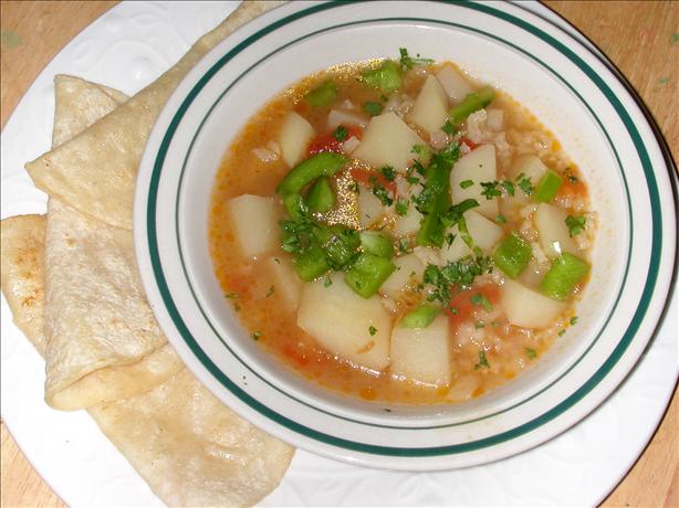 Canary Island Cilantro Soup. Photo by Kerr(ie)bear
