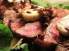 Steak With Parmesan Butter, Balsamic Glaze, and Arugula. Recipe by Mom2Rose