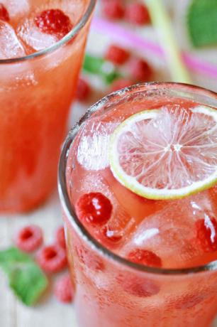 Raspberry Iced Tea. Photo by Aaliyah's&Aaron's mum