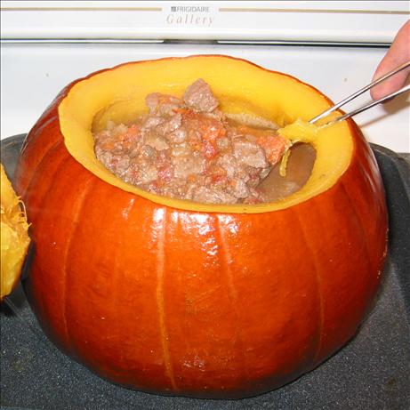 Beef Stew in a Pumpkin. Photo by Becky74
