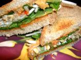Veggie Peanut Butter Sandwich