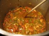 Rho's Chicken & Sausage Gumbo