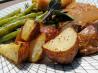 Oven Roasted Potatoes With Garlic and Rosemary