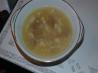 Sherry-Laced Garlic Soup With Pasta Stars. Recipe by EmilyStrikesAgain