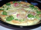 Baked Omelet With Broccoli & Tomato